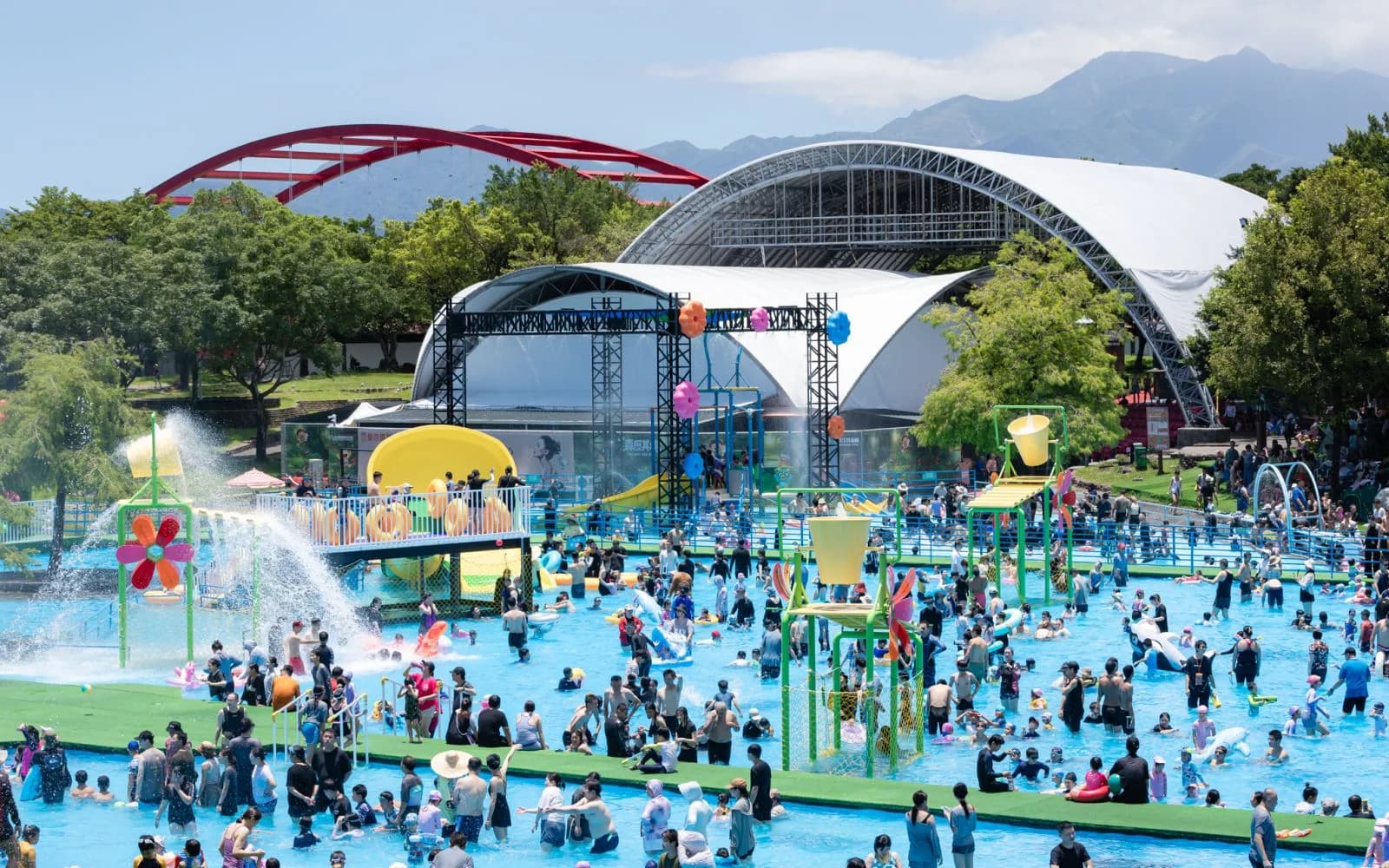 Yilan International Children's Folklore & Folkgame Festival · Mga palarong pantubig